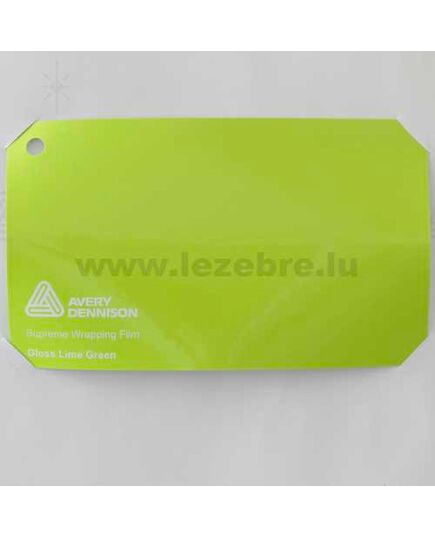 Camping-car Avery Wrap Film - Gloss Lime Green