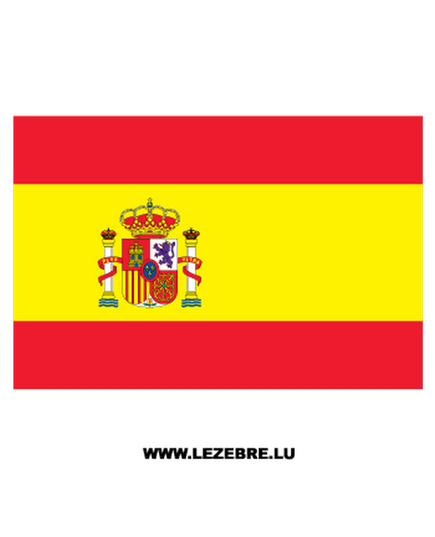 Spain Flag Decal