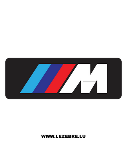 BMW M Series Decal