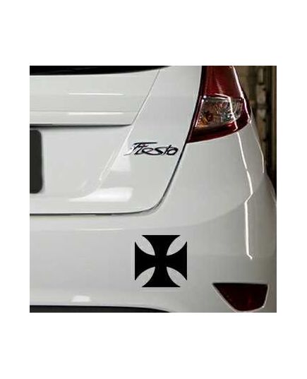 Stencil Ford Fiesta Maltese Cross