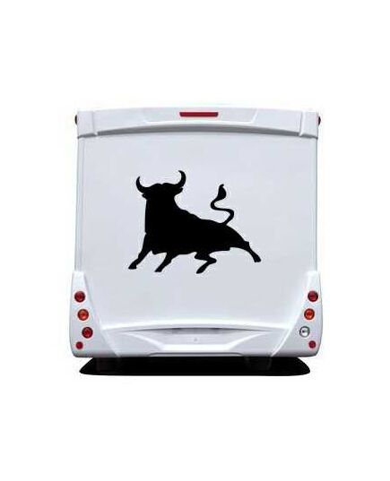 Stencil Camping Car El Toro Bull Spain