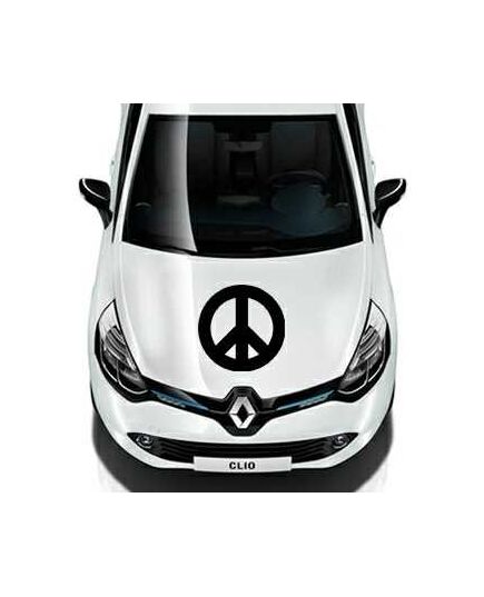 Stencil Renault Peace & Love Logo II