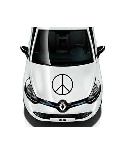 Pochoir Renault Peace & Love Logo III