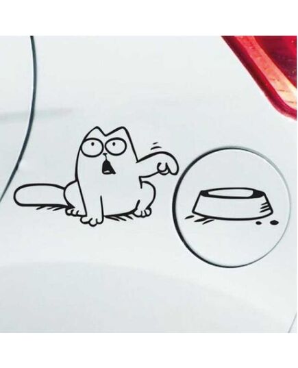 Decal Sticker Simon's Cat Hungry