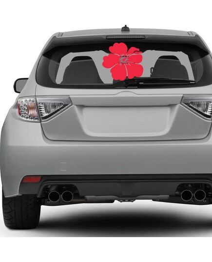 HIBISCUS h Decal