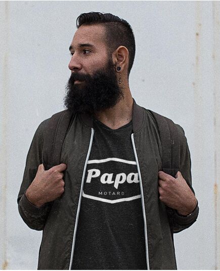 T-Shirt "Papa Motard"