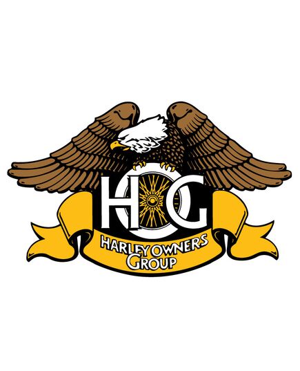 Harley Davidson HOG Eagle Decal