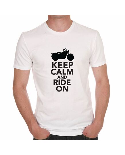 T-Shirt "Keep Calm And Ride On"