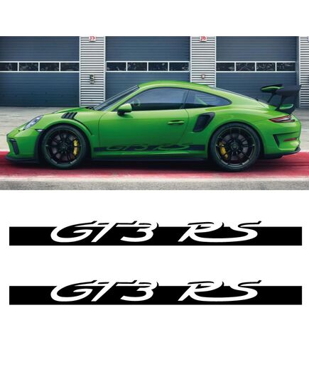 Aufkleber Kit Stickers Bandes Bas de Caisse Porsche GT3 RS