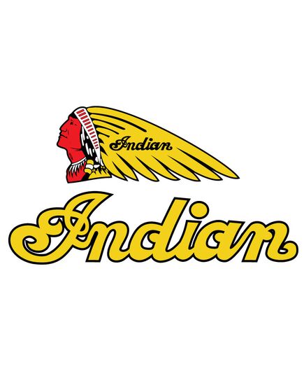 Sticker Indian Logo Chief