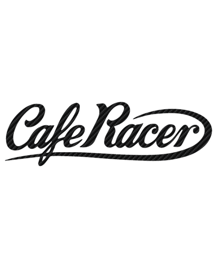 Sticker carbone Café Racers
