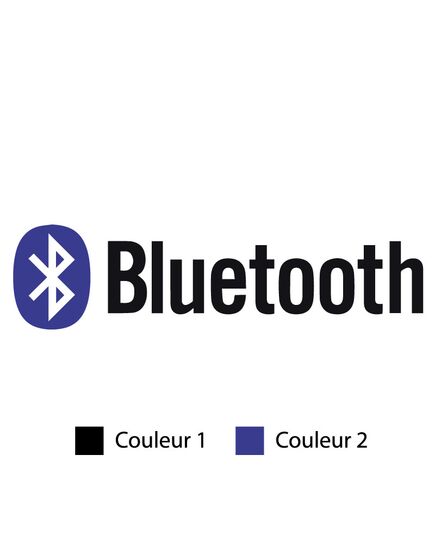 Aufkleber Bluetooth Logo