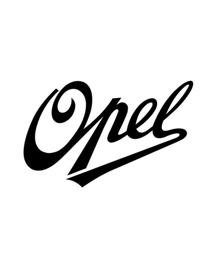 Sticker Opel Logo 1990 Aufkleber