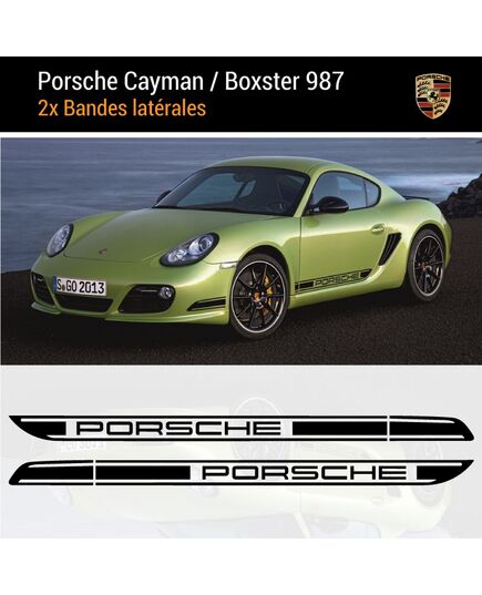 Porsche Cayman / Boxster 987 Stripes Decals Set