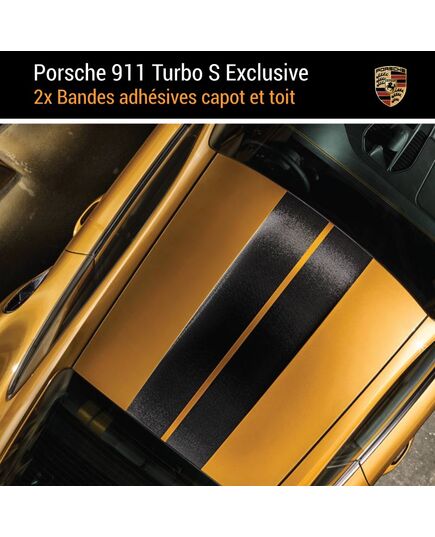 Kit Stickers Bandes Porsche 911 Turbo S Exclusive