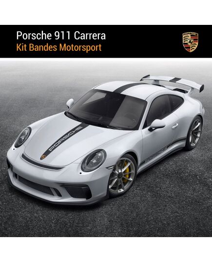 Porsche 911 Carrera Motorsport Leisten Aufkleber