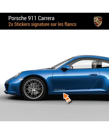 Kit Stickers Flancs Porsche 911 Carrera