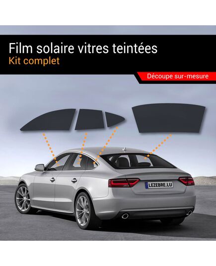 Solar Film Tinted Windows Car - Complete Kit