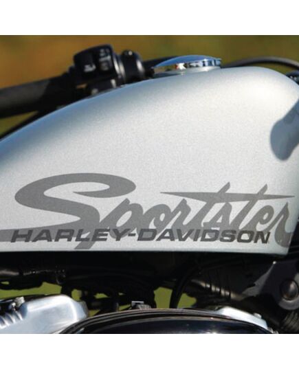 Set 2 Stickers réservoir Harley Davidson Sportster
