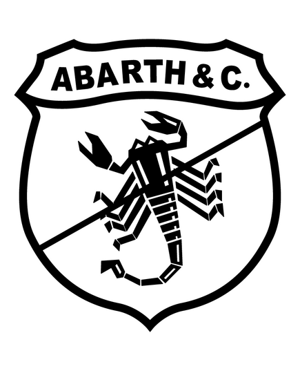 Abarth & C. Altes Logo Aufkleber