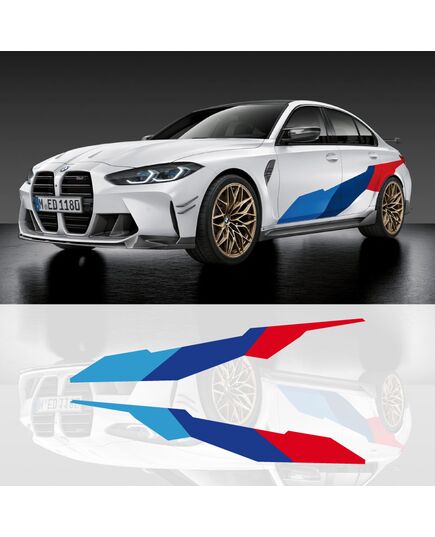 Kit Stickers Déco Portes BMW M3 M Performance