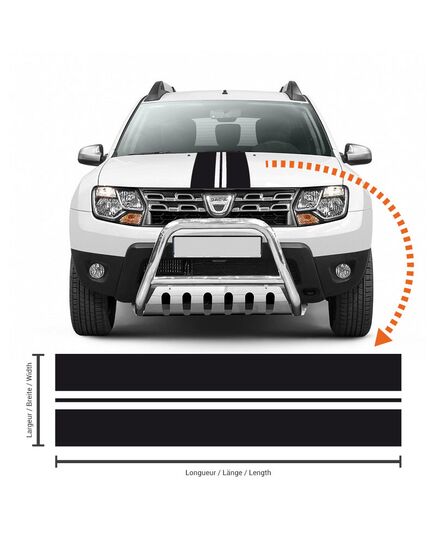 Dacia Duster Racing Stripes Decal #6