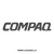 Compaq logo Carbon Decal