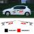 Kit Stickers Peugeot 206 Löwe Türen