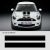 Kit Stickers Bandes Triples Capot Mini (One, Cooper S, John Cooper Works, Roadster, Cabrio)