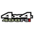 Sticker Suzuki King Quad 400 AFi 4x4 Logo 2013