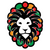 Sticker Lion Rasta