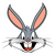 Sticker Bugs Bunny