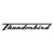 Triumph Thunderbird logo Decal