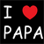 Tee shirt I Love PAPA