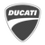 Sticker Carbone Ducati Logo