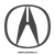 Sticker Karbon Acura Logo