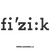 Fizik Logo Decal