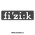 Sticker Carbone Fizik Logo 2