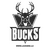 Sticker Milwaukee Bucks Logo 2