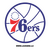 Sticker Philadelphia 76ers Logo