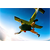 Sticker Déco Avion saut parachute