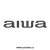 Sticker Karbon Aiwa Logo
