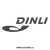 Sticker Carbone Dinli Quad Logo