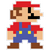 Sticker JDM Mario Pixelisé
