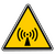 Sticker danger radiations non ionisantes