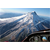 Sticker Deko Cockpit Flugzeug et montagne