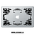 Sticker Macbook Baroque Design