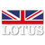 Sticker Lotus Flagge Grande Bretagne