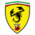Sticker fiat Abarth Ferrari ecusson.
