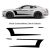 Kit stickers décorations Ford Mustang (2015-2017)